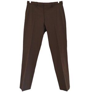 Tommy Hilfiger TH Flex Slim Fit Rayon Dress Pants in Brown, Size 38W X 34L, NWT